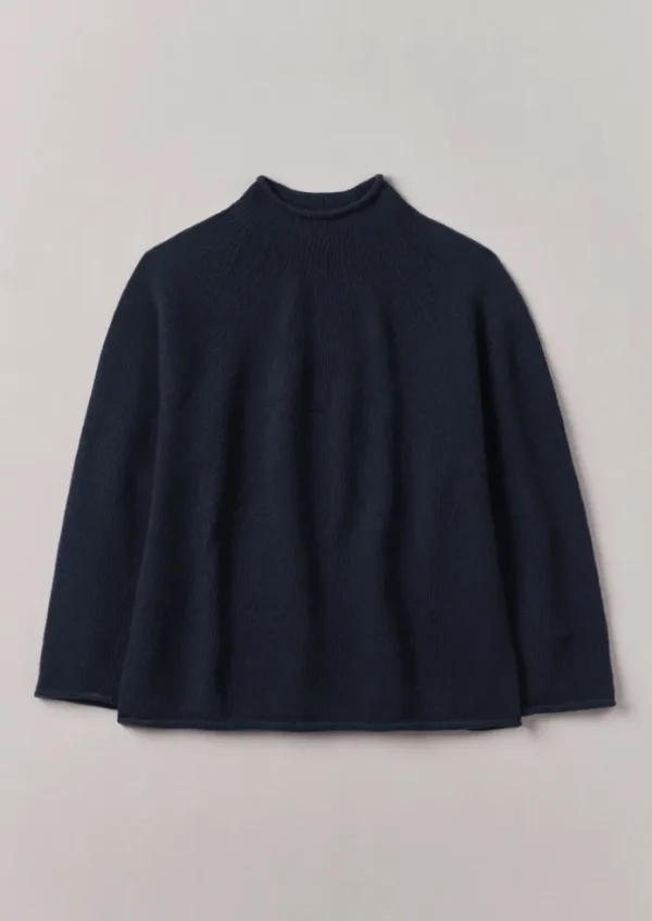 Women TOAST Jersey | Cashmere-Seamless Recycled Cashmere Sweater