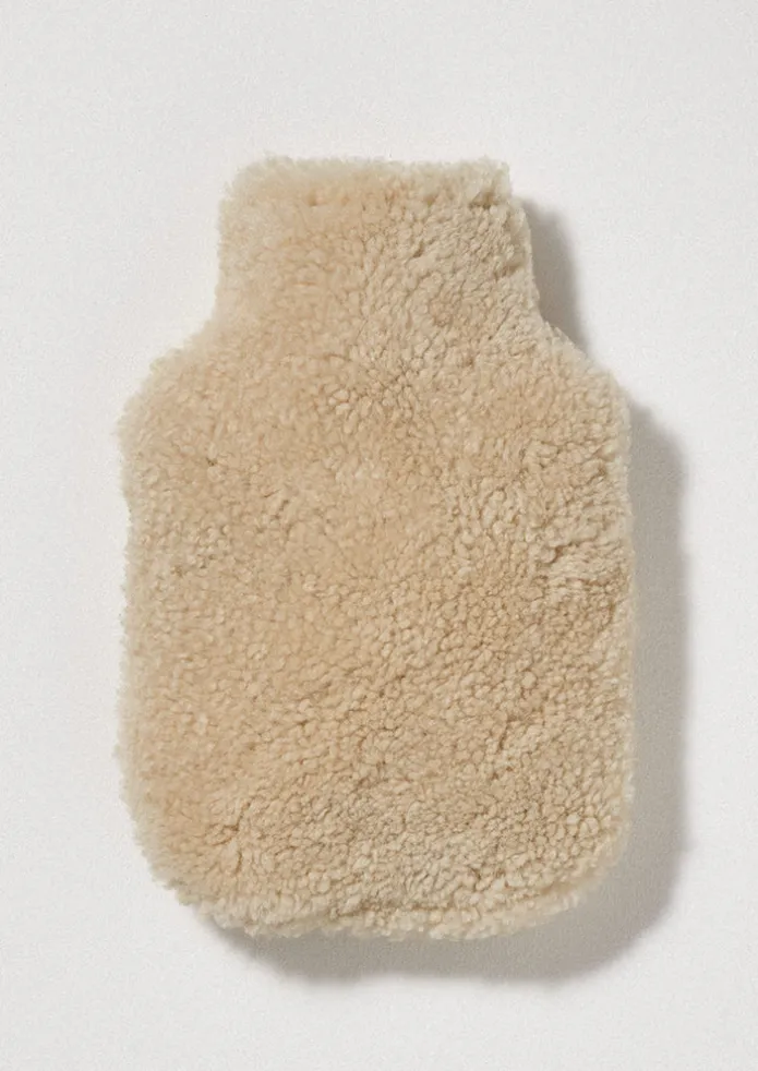 TOAST Textiles | Hot Water Bottle Covers-Sheepskin Hot Water Bottle Cover