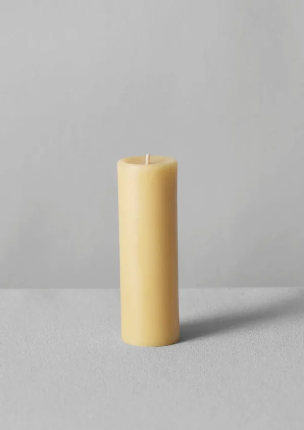 TOAST Candles & Holders-Skar Organics Beeswax Pillar Candle