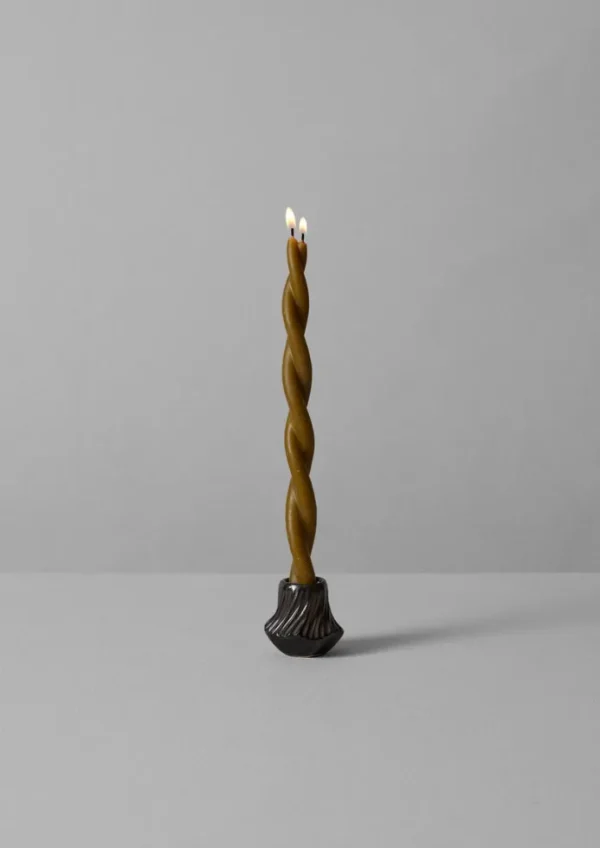 TOAST Candles & Holders-Skar Organics Beeswax Twist Dinner Candle