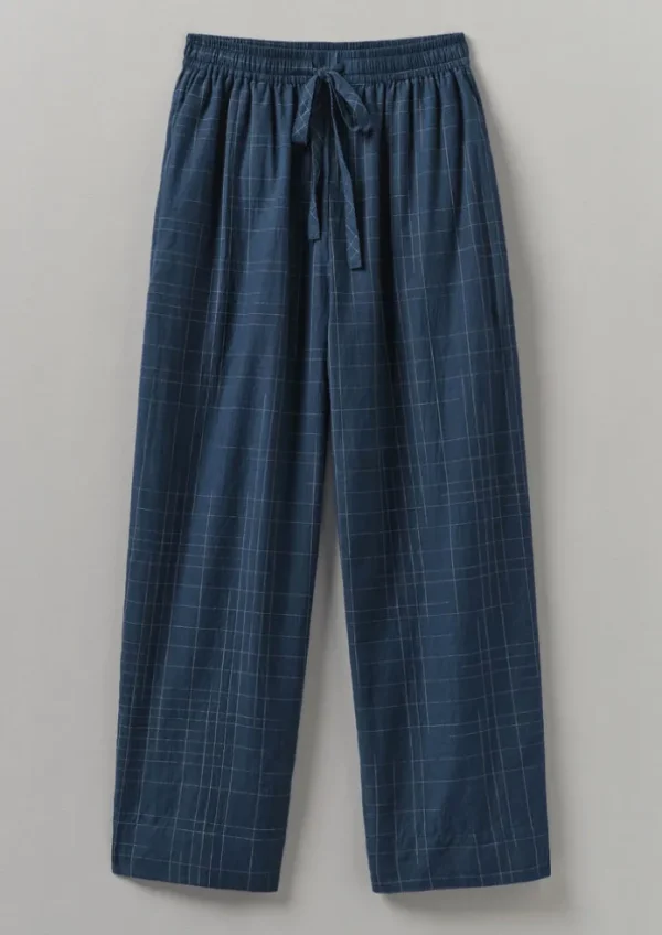 Women TOAST Nightwear-Sketched Check Cotton Pyjama Trousers