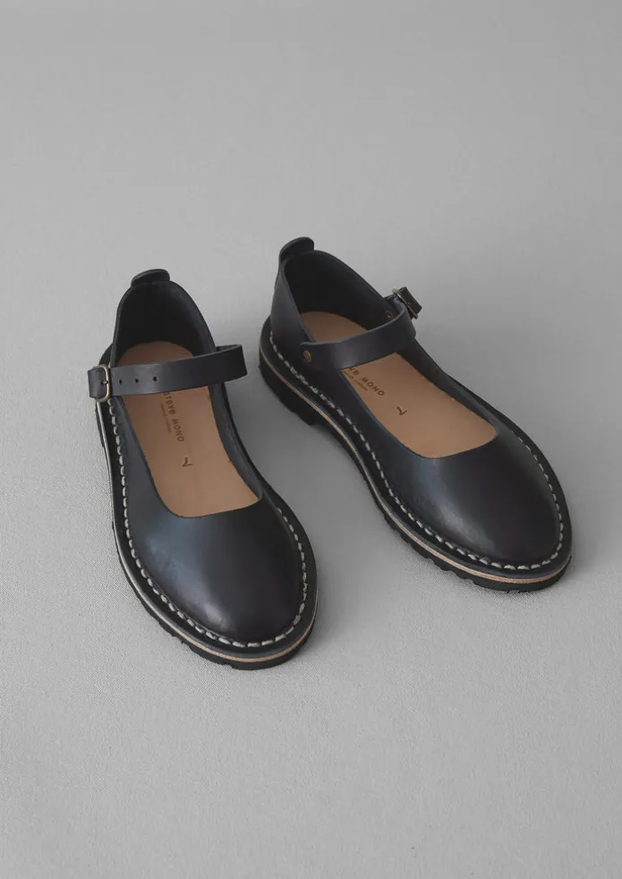 Women TOAST Shoes-Steve Mono Leather Mary Jane Shoes