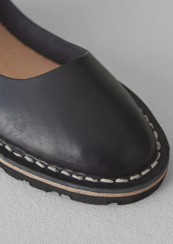 Women TOAST Shoes-Steve Mono Leather Mary Jane Shoes