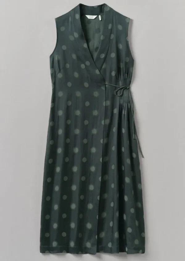 Women TOAST Dresses-Sun and Moon Jacquard Dress