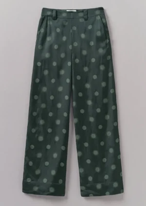 Women TOAST Trousers-Sun and Moon Jacquard Trousers