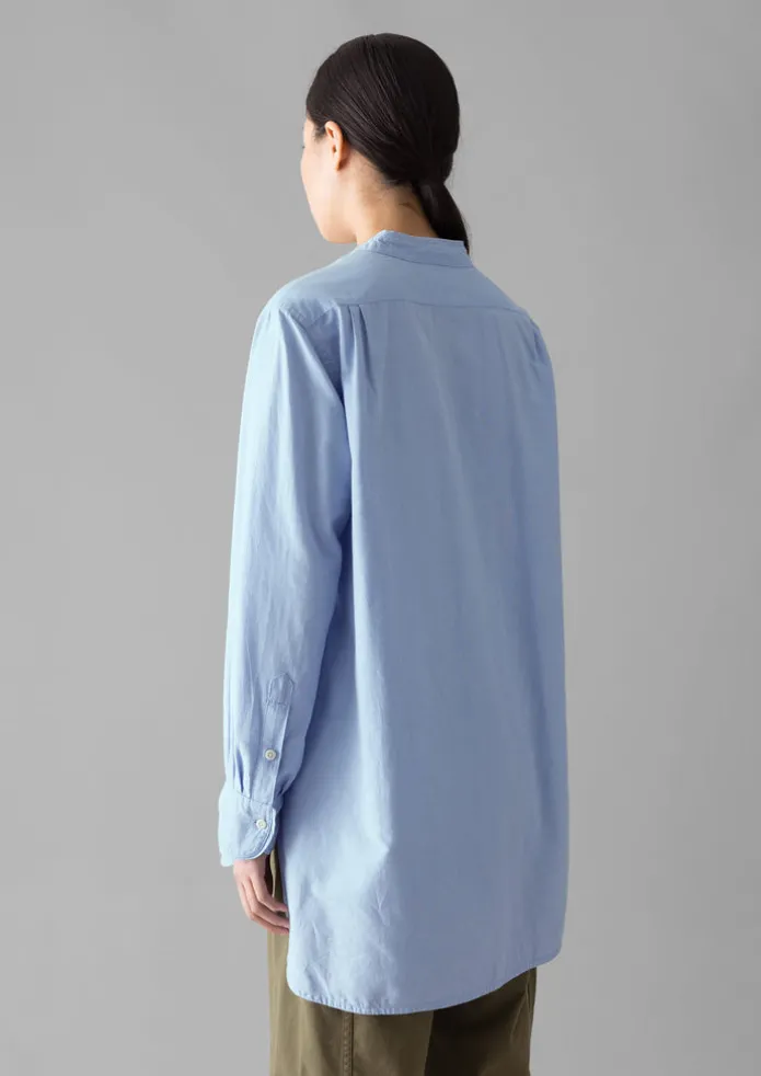 Women TOAST Workwear | Shirts-Taro Cotton Oxford Long Shirt