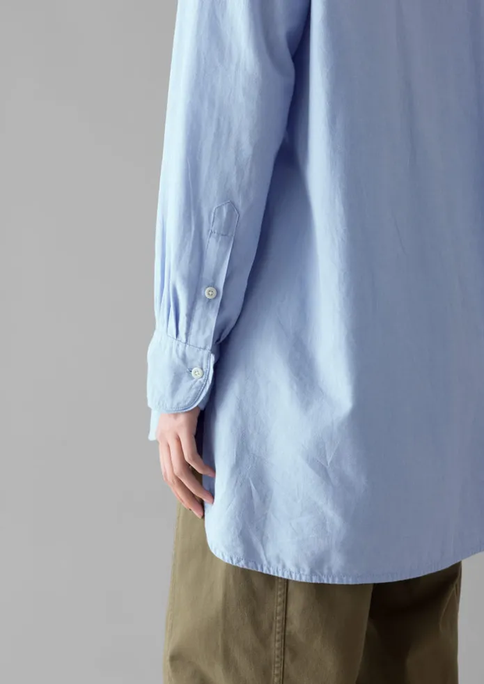 Women TOAST Workwear | Shirts-Taro Cotton Oxford Long Shirt