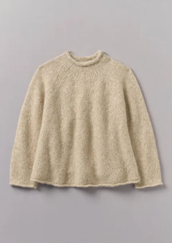 Women TOAST Jersey | Loungewear-Textured Cotton Alpaca Sweater