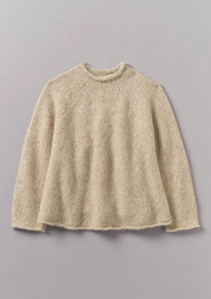 Women TOAST Jersey | Loungewear-Textured Cotton Alpaca Sweater
