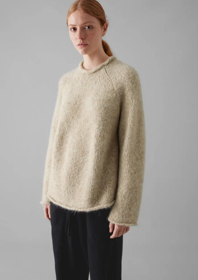 Women TOAST Jersey | Loungewear-Textured Cotton Alpaca Sweater