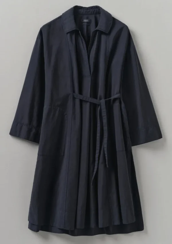 Women TOAST Shirts | Tops & Tees-Textured Cotton Poplin Wrap Shirt