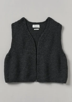 Women TOAST Knitwear-Textured Knit Gilet