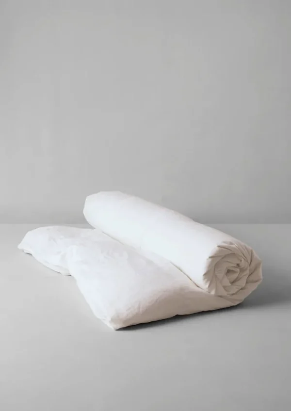 TOAST Textiles | Bed Linen-Washed Linen Cotton Duvet Cover