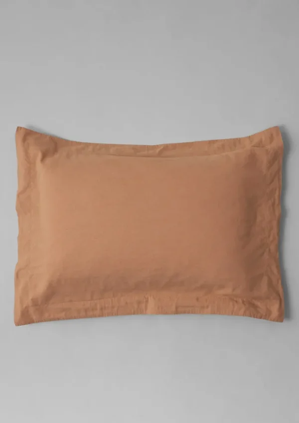 TOAST Textiles | Bed Linen-Washed Linen Cotton Oxford Pillowcase Set