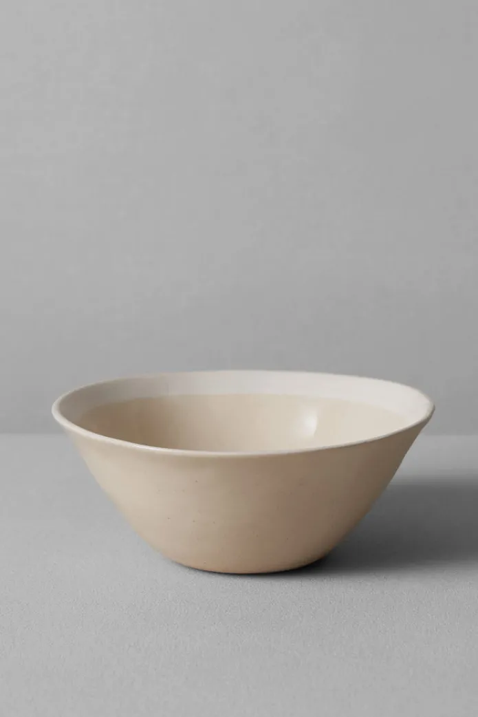 TOAST Ceramics | Tableware-Wonki Ware White Wash Pasta Bowl