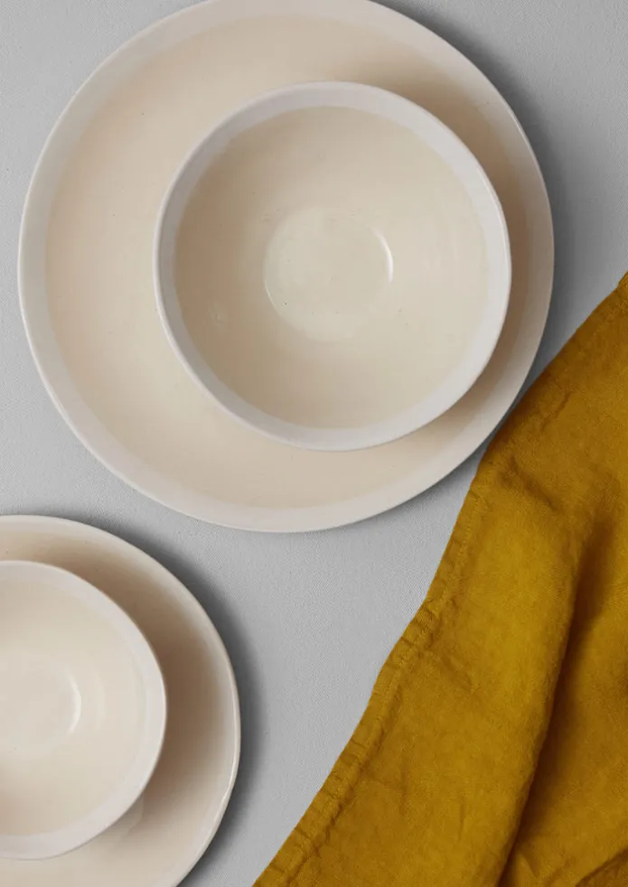 TOAST Ceramics | Tableware-Wonki Ware White Wash Pasta Bowl