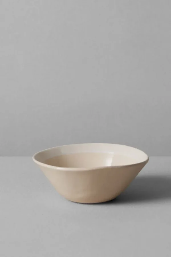 TOAST Ceramics | Tableware-Wonki Ware White Wash Pudding Bowl