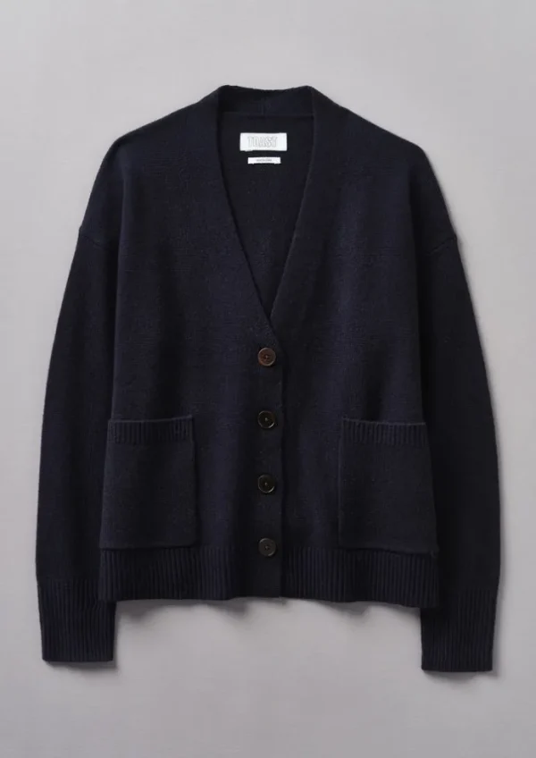 Women TOAST Cashmere | Knitwear-Wool Cashmere Boxy Cardigan