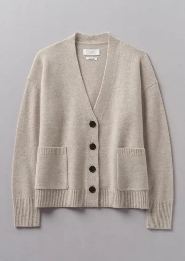 Women TOAST Cashmere | Knitwear-Wool Cashmere Boxy Cardigan