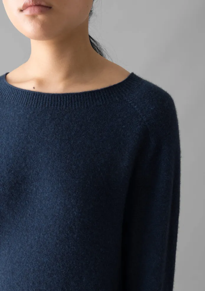 Women TOAST Knitwear-Wool Cashmere Neat Sweater