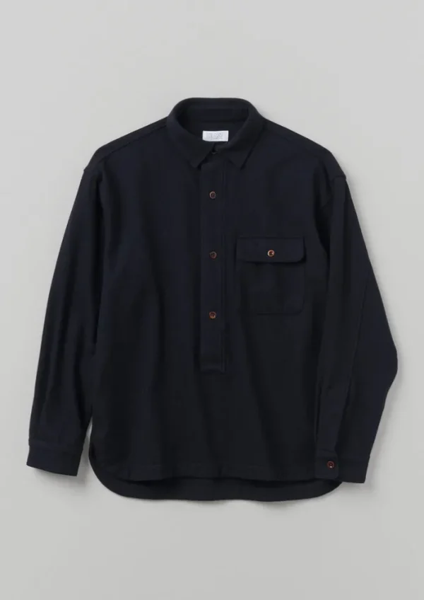 TOAST Shirts-Wool Cashmere Overshirt