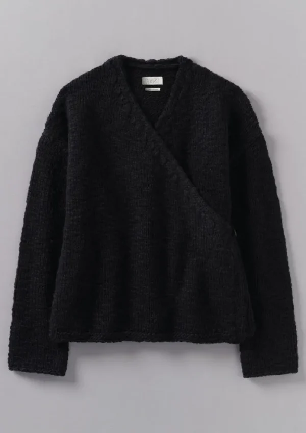Women TOAST Jersey | Loungewear-Wool Knitted Wrap Jacket
